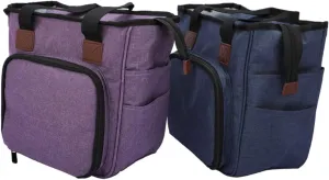 Tofficu Fashion Woolen Yarn Storage Bag Kit Organizer Shoulder Bag for Crocheting Knitting Tools