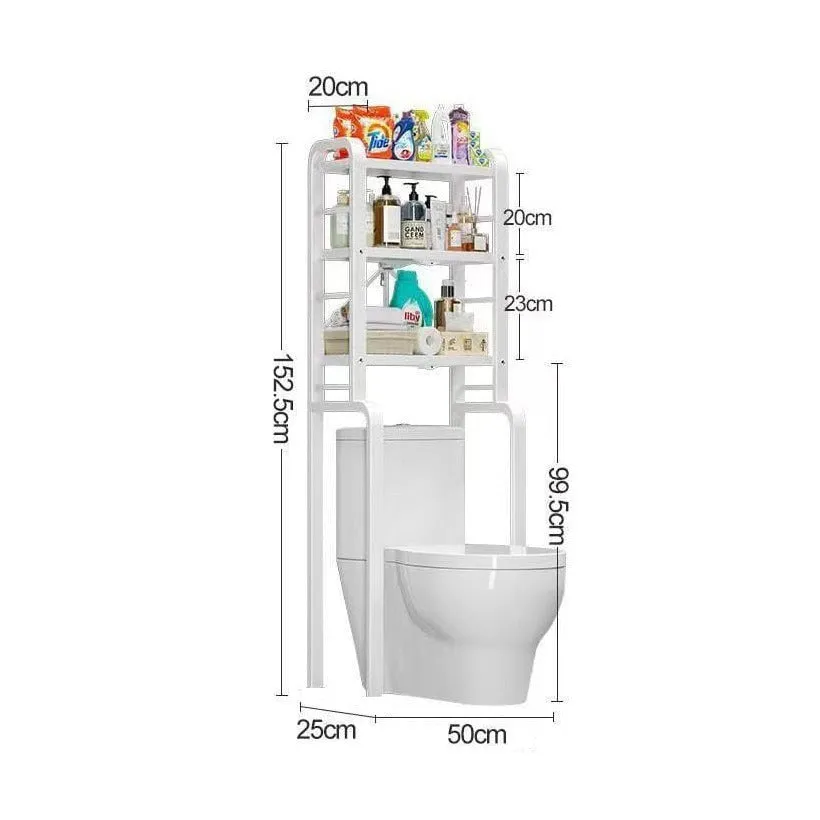 Toilet Storage Rack, Bathroom Storage Cabinet Shelf Organizer, Toilet Multi-layer Storage Stand