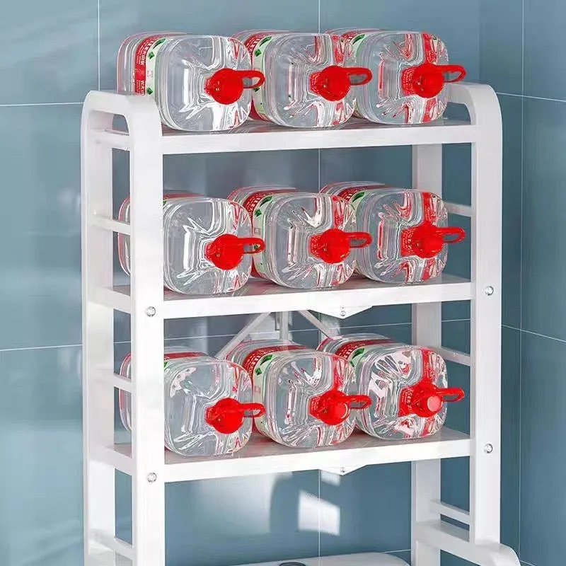 Toilet Storage Rack, Bathroom Storage Cabinet Shelf Organizer, Toilet Multi-layer Storage Stand