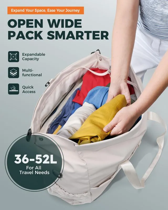 Tolaccea Travel Duffle Bag for Women Men