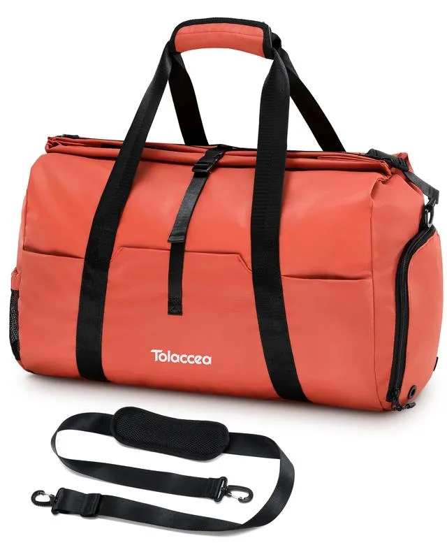 Tolaccea Travel Duffle Bag for Women Men