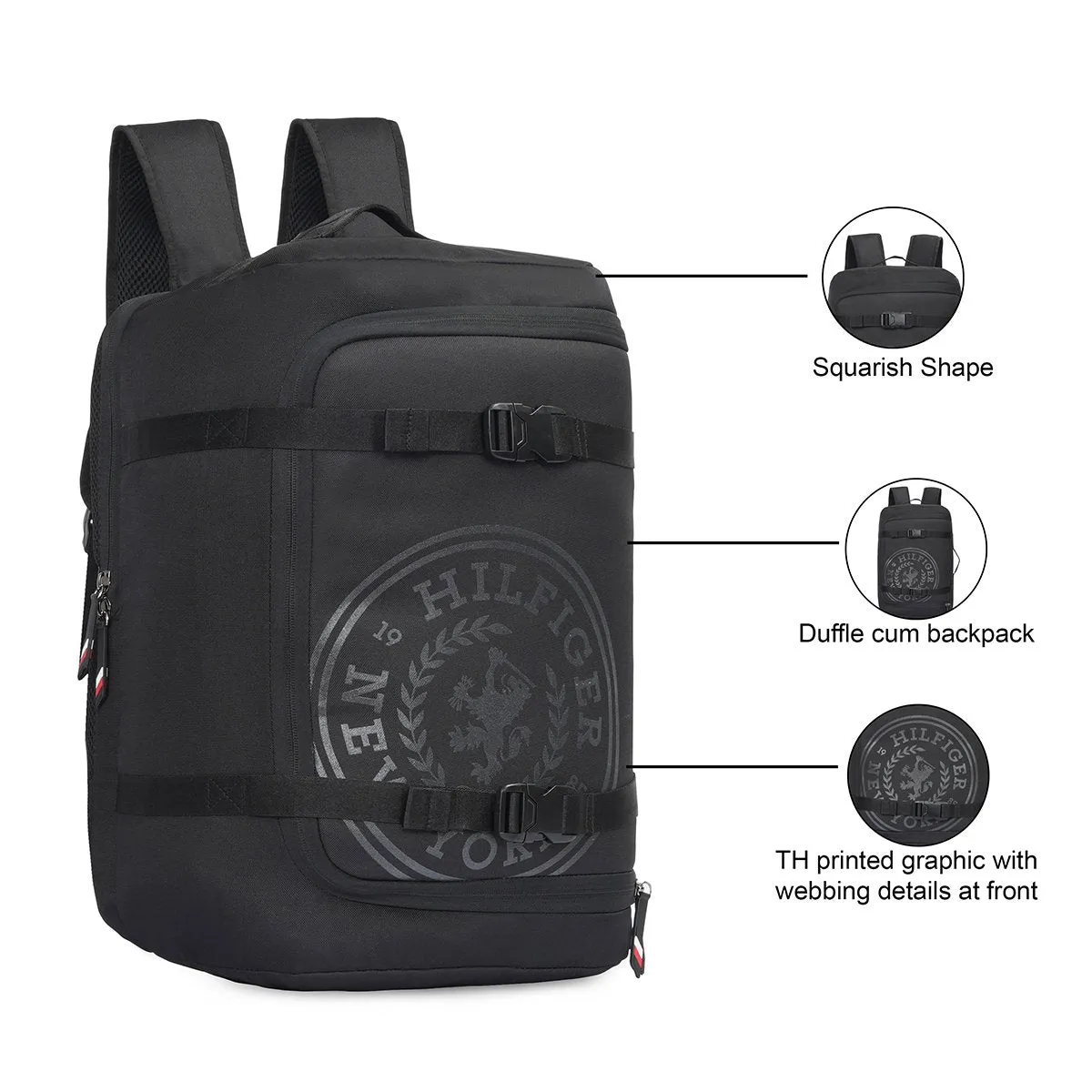 Tommy Hilfiger Apache Duffle Cum Backpack