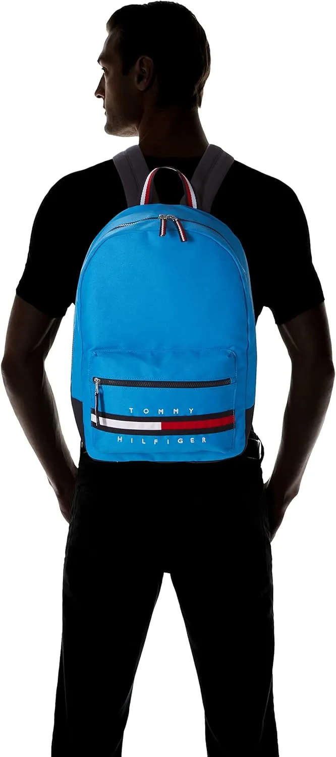 Tommy Hilfiger Men's Gino Backpack, Shocking Blue, One Size