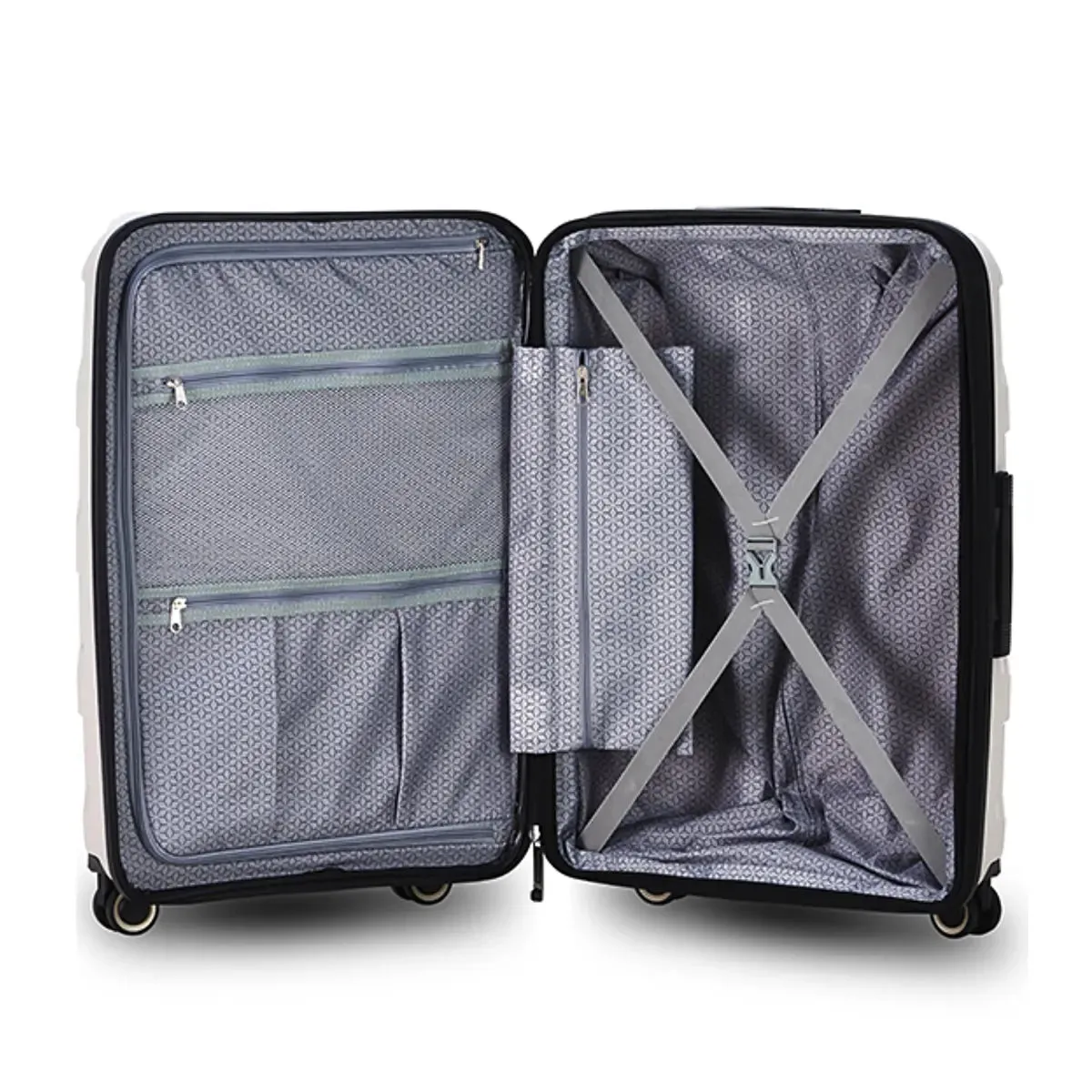 Tosca Comet 78 cm Large Expandable Suitcase - Cobblestone