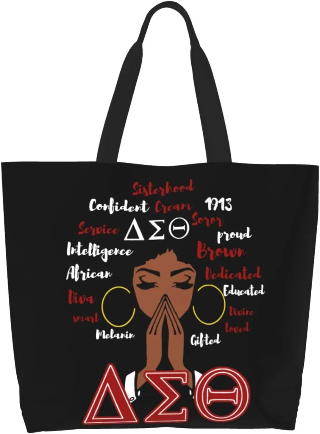 Tote Bag Fashion Handbag Storage Bag Reusable Grocery Tote Bag for Women