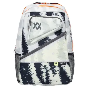 Tour Zebra Euro Tennis Backpack Black and Neon Yellow