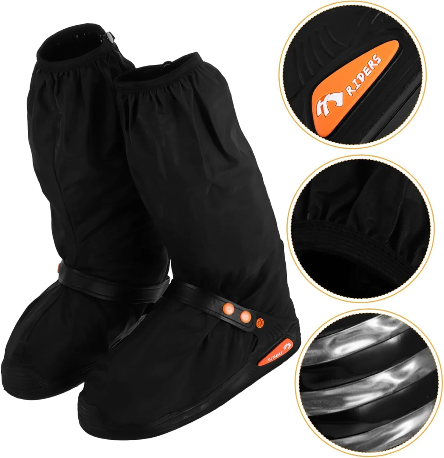 Toyvian Rainproof Shoe Cover Rain Cover for Shoes Motorcycle Rain Boot Covers Rain Shoes Cover Shoe Covers for