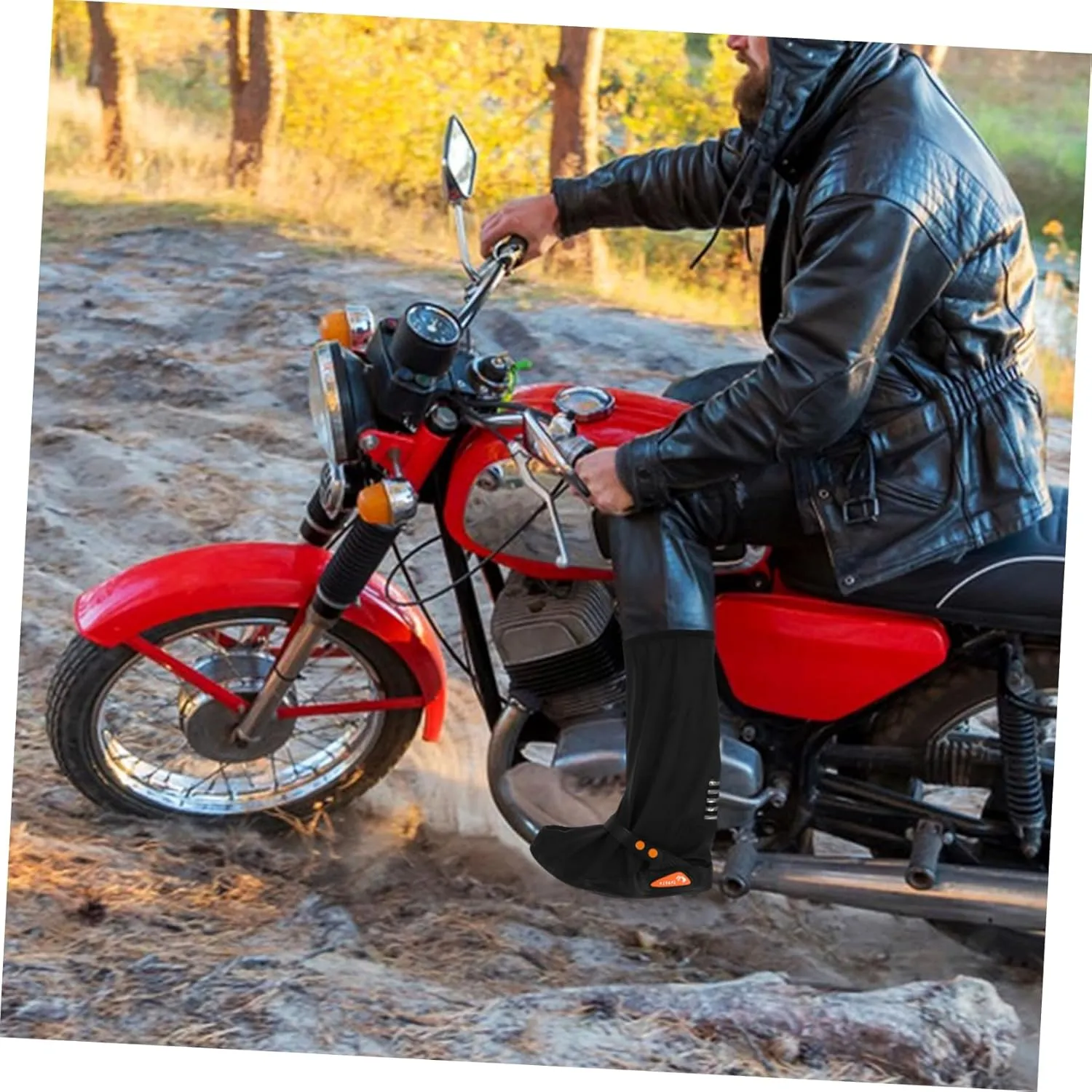 Toyvian Rainproof Shoe Cover Rain Cover for Shoes Motorcycle Rain Boot Covers Rain Shoes Cover Shoe Covers for