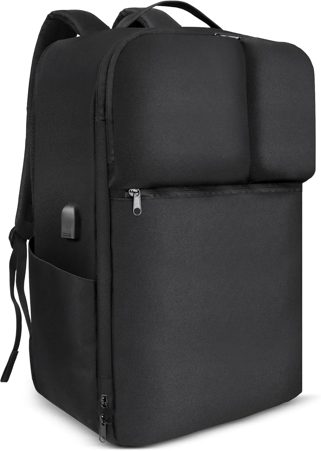 Travel Backpack, 40L Carry on Travel Backpack Flight Approved, Personal Item Travel Bag with USB Charging Port and Shoe Pouch, Casual Daypack for Weekender Business and Hiking