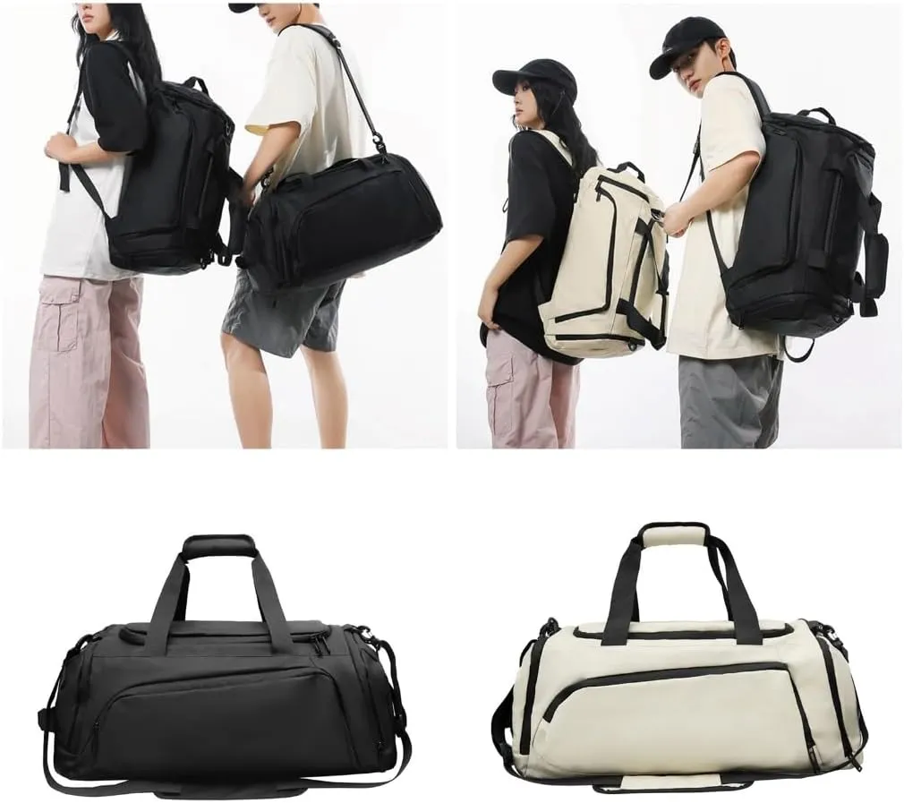 Travel Bag for Women Men Fitness Bag Overnight Bag Large Capacity Sport Bag Business Trip Bag Casual Backpack