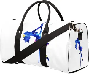 Travel Duffel Bag for Women Men Galaxy Pole Dance Girl Sport Gym Tote Bag Lightweight Waterproof Foldable Weekender Overnight for Hospital Training Swim Yoga Handbag large