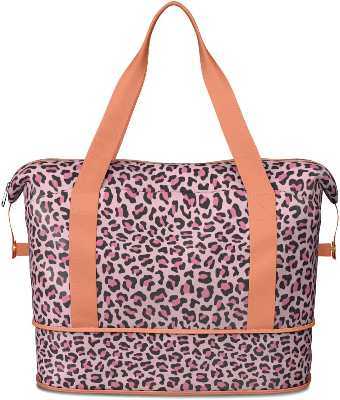 Travel Duffel Bag,Large Weekender Tote for Women, Shoulder Weekender Overnight Bag for Women,Gym Duffel Bag with Wet Pocket