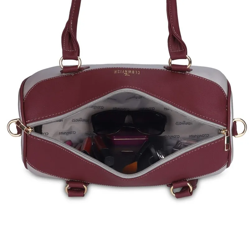 Travel Duffle Bag - Stylish, Durable, Adjustable Shoulder Strap | Includes Bag | 9.4 Litre | Silver