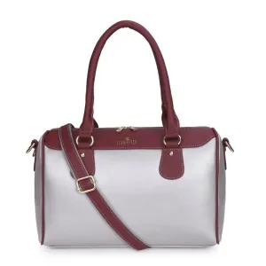 Travel Duffle Bag - Stylish, Durable, Adjustable Shoulder Strap | Includes Bag | 9.4 Litre | Silver