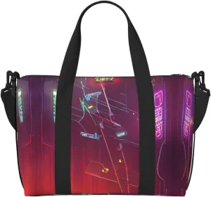 Travel Duffle Bag Weekender Bag Carry On Tote Bag Sport Gym Bag for Women Men Darts arrows furture Print
