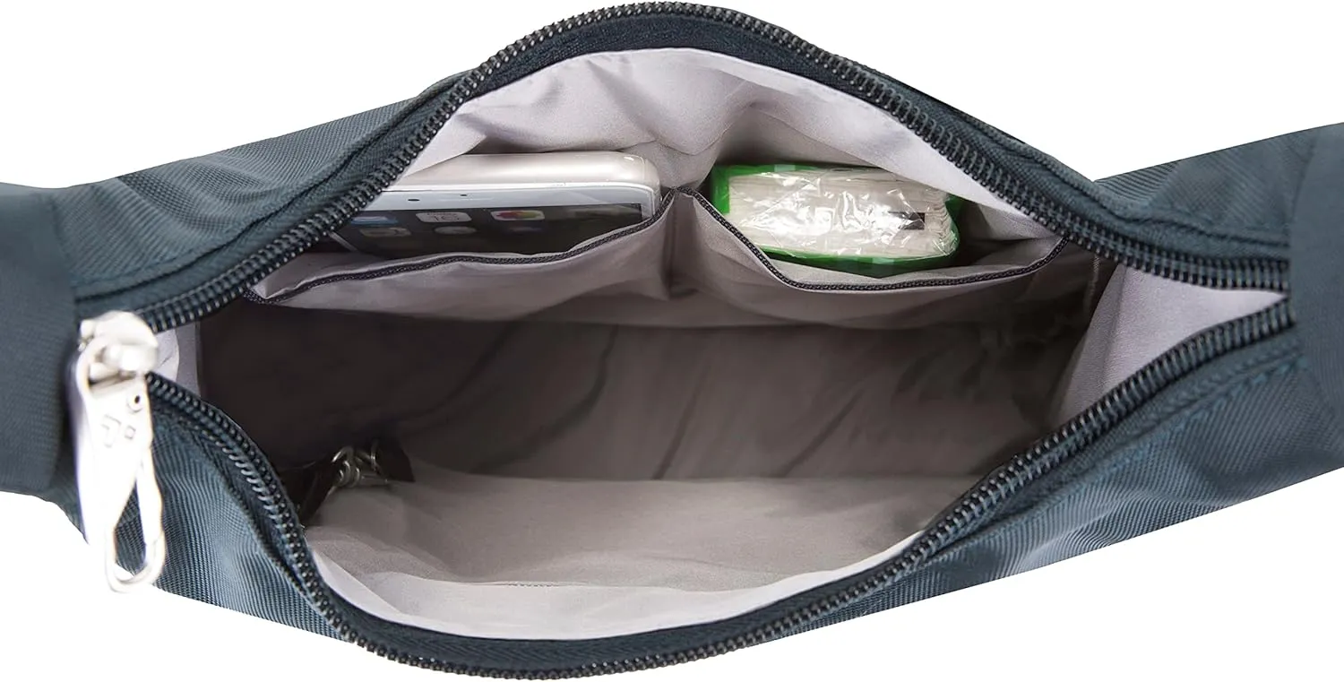 Travelon Anti-Theft Classic Essential Messenger Bag, Black
