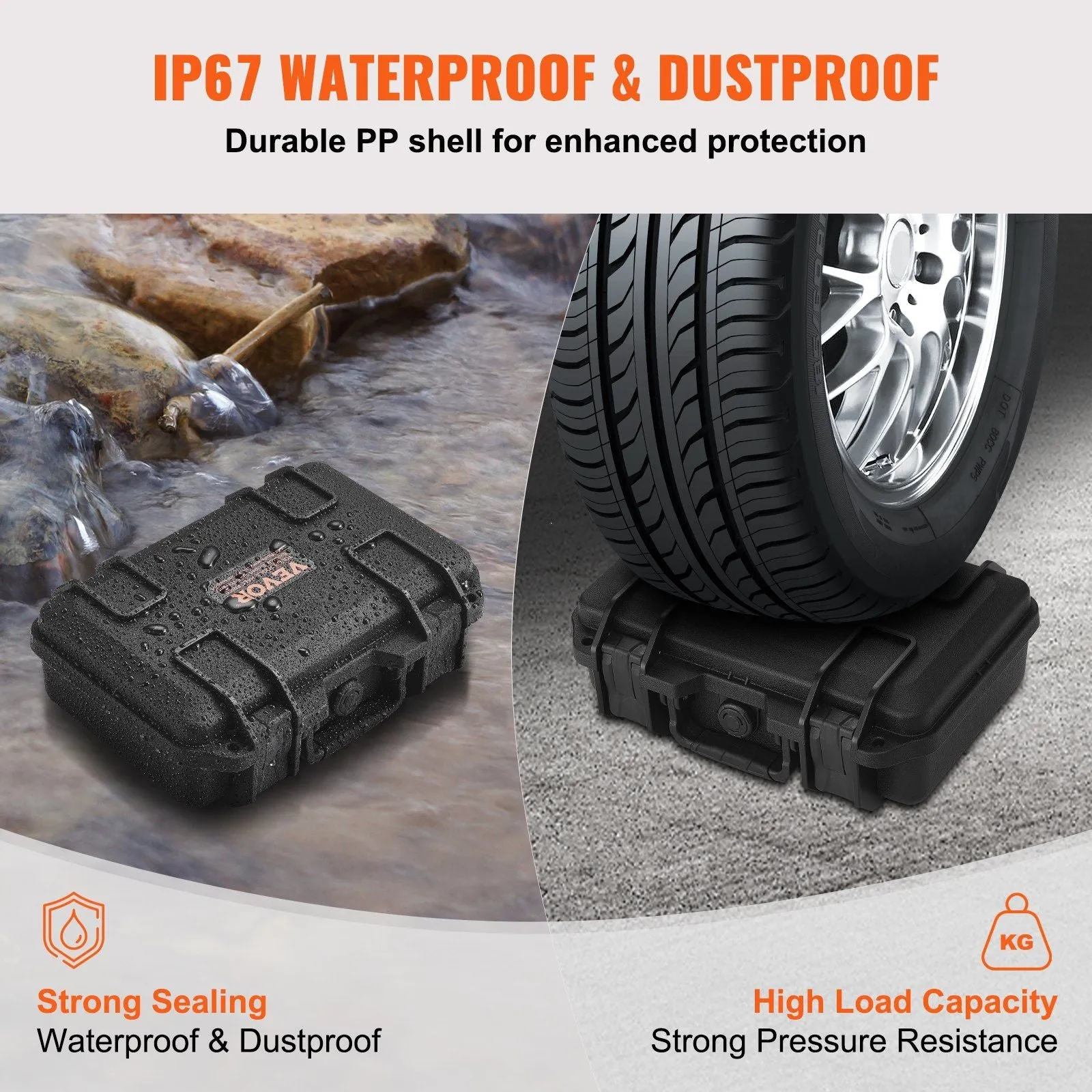 TSA-Approved Waterproof Gun Case