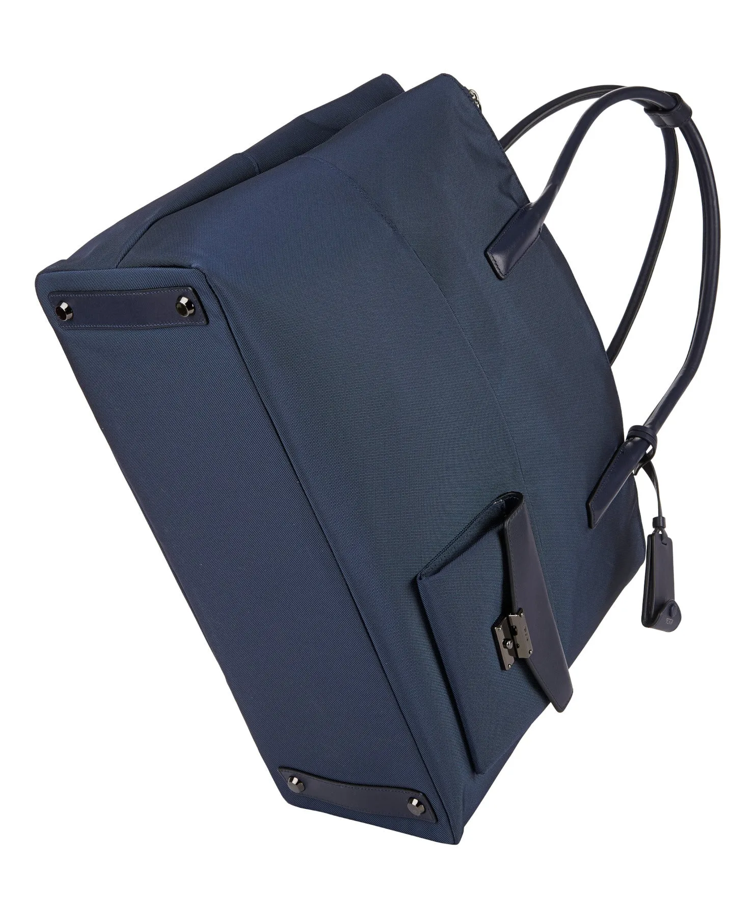 TUMI Larkin Hayes Triple Compartment Tote Aubergine