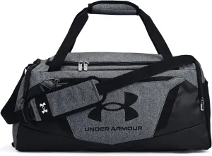 UNDER ARMOUR Unisex Sports Bag Shoulder Bag Travel Bag Undeniable 5.0 Duffle, -012 Heather Grey / Black