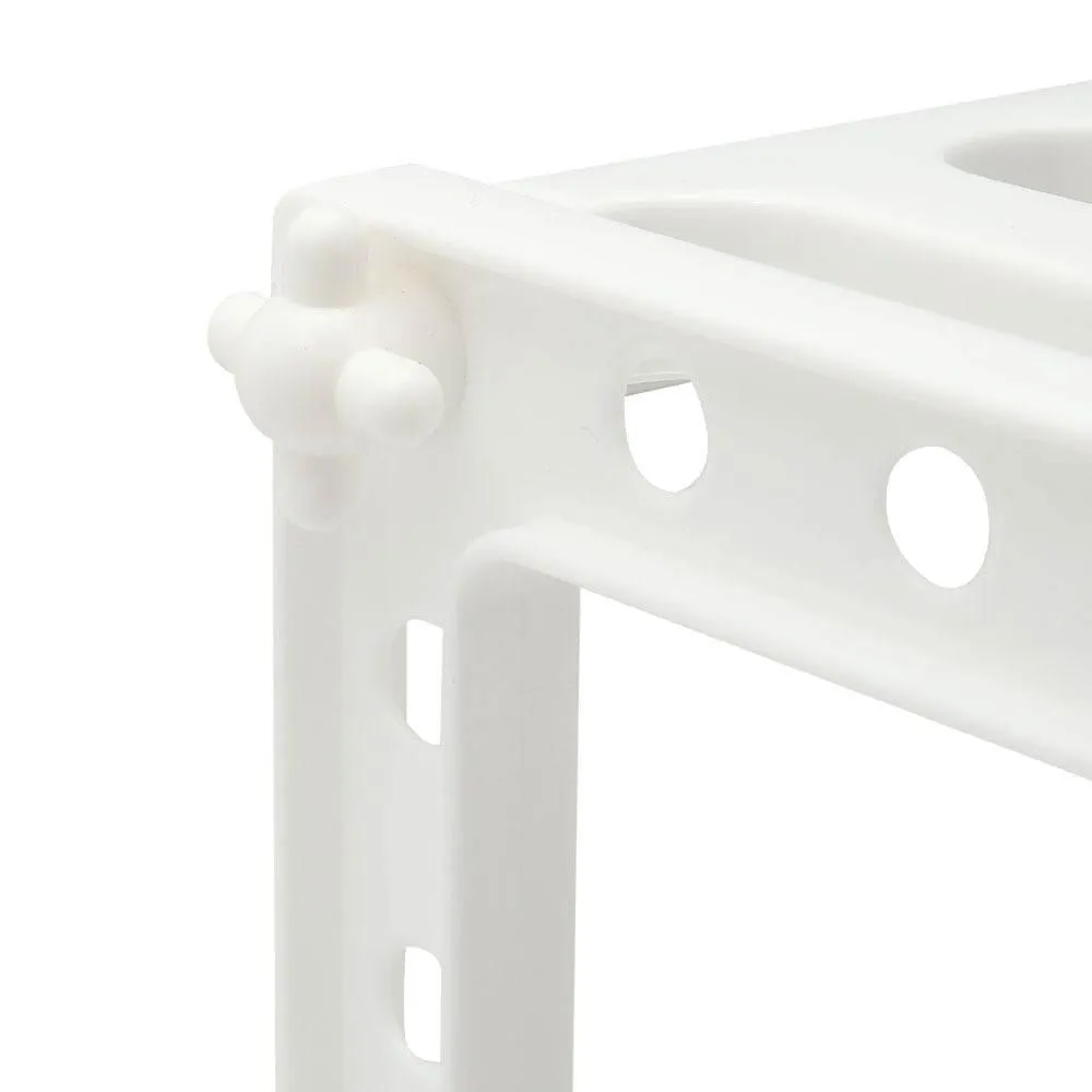 Under Sink Organizer Rack - Adjustable Space-Saving Storage Solution