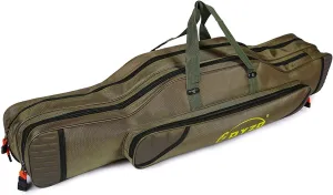 UNISTRENGH Fishing Rod Carrier Reel Case Bags Organizer Travel Carry Holder Pole Storage for Fishing and Traveling (2 layers/120cm-47.2inch)