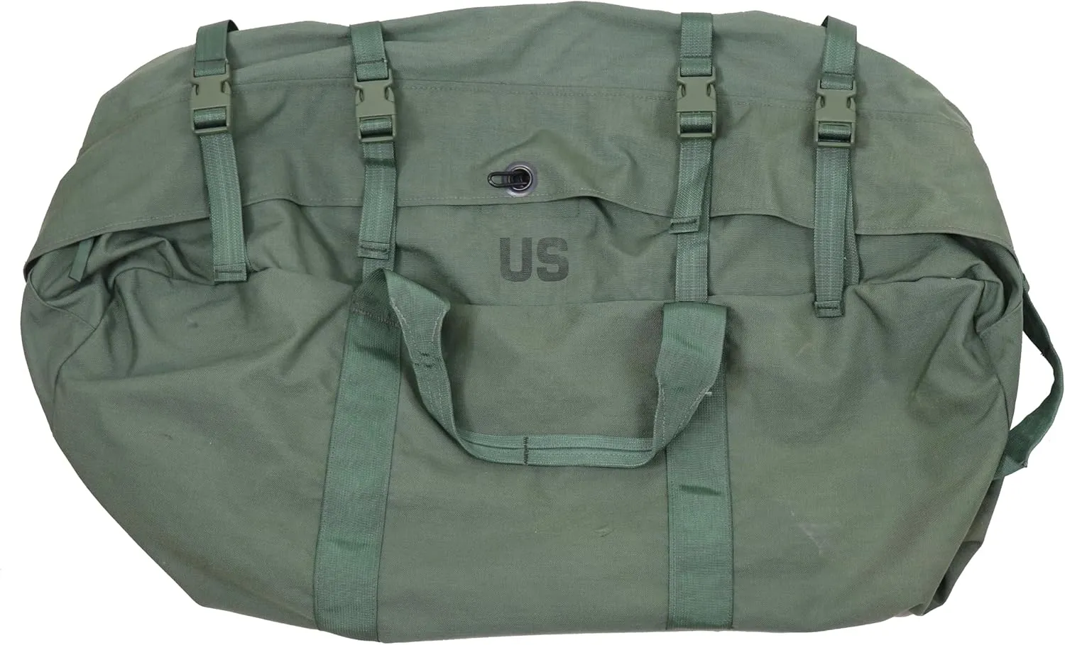 USGI Previously Issued OD Green Side Load Duffle Bag Sea Bag Cordura 2 Strap Deployment