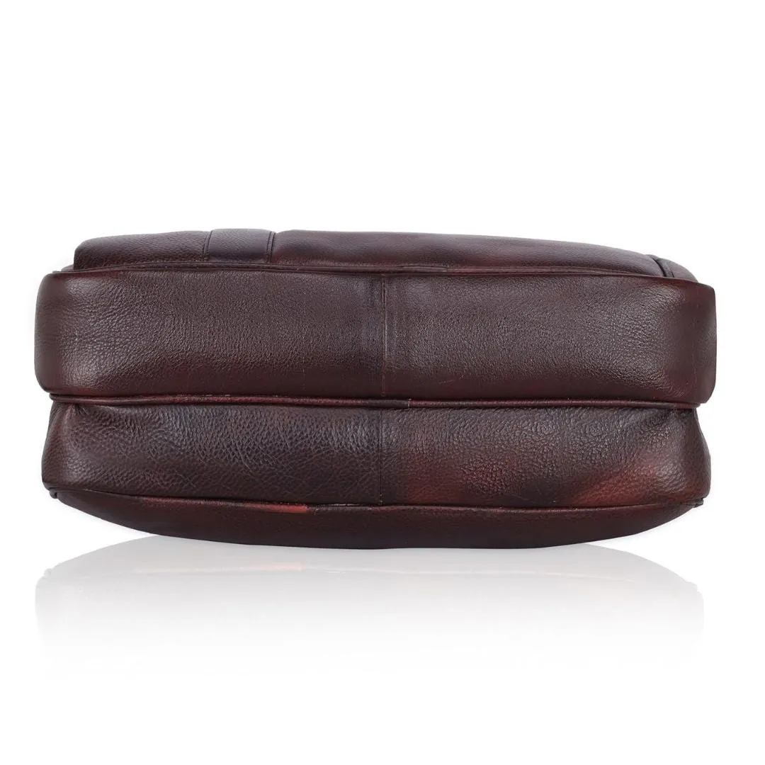Vatsal Genuine Leather Laptop Bag/ Office Bag Hive
