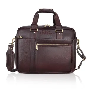 Vatsal Genuine Leather Laptop Bag/ Office Bag Hive