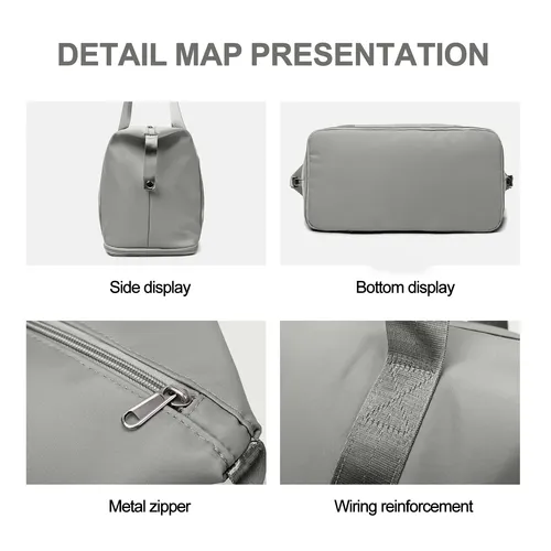 Versatile Women's Gym Duffle Bag - 35L Capacity