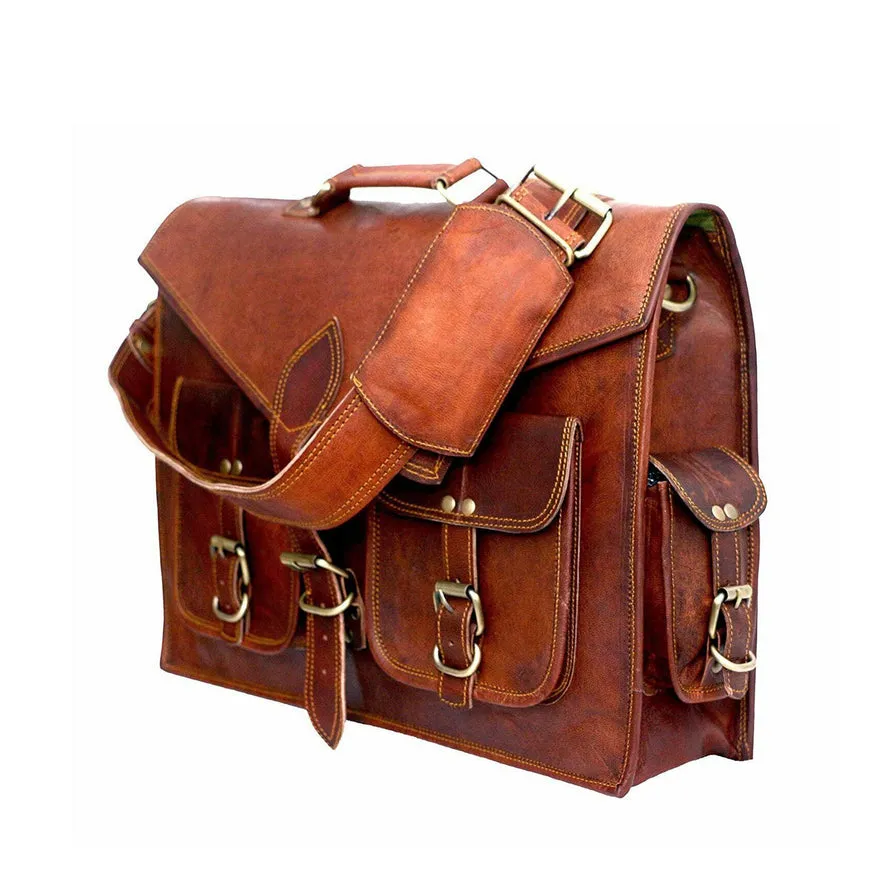 Veteran Leather Messenger bag