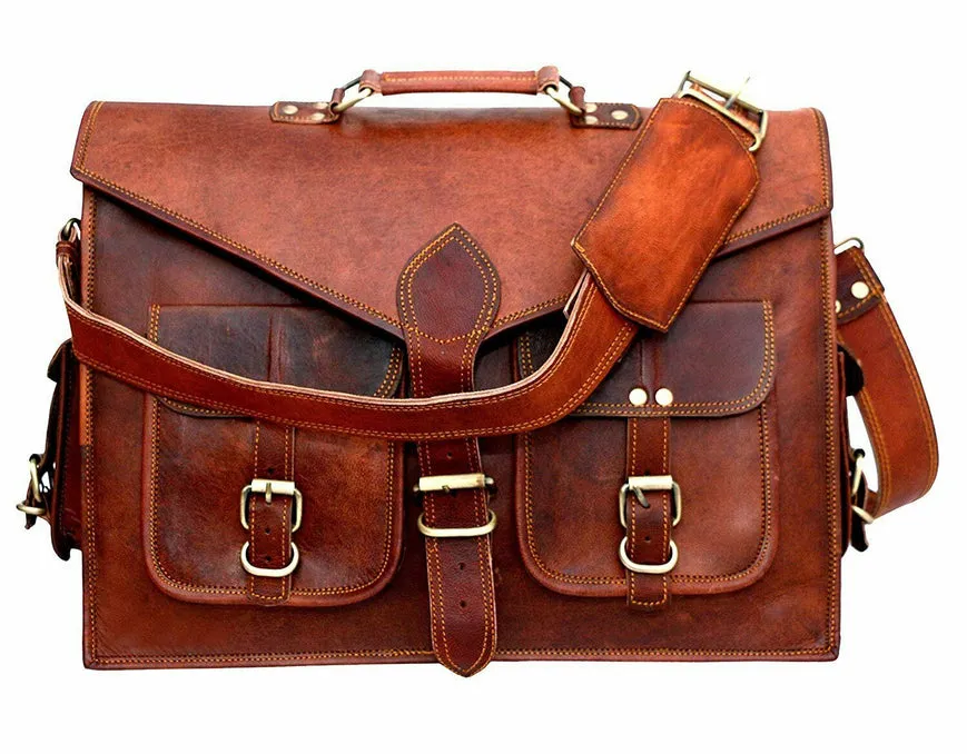 Veteran Leather Messenger bag