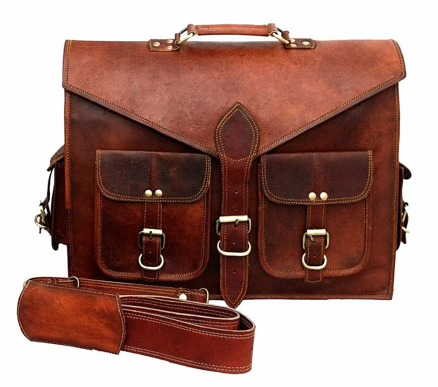Veteran Leather Messenger bag