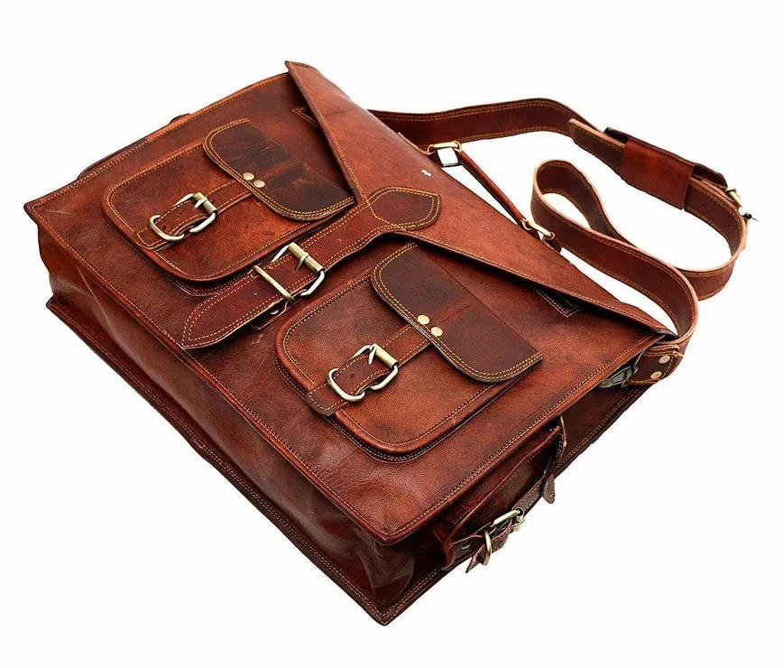 Veteran Leather Messenger bag
