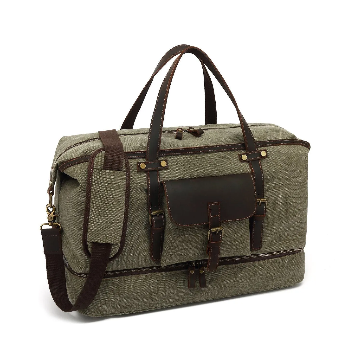 Vintage Canvas Duffle Bag: Stylish & Functional Travel Companion