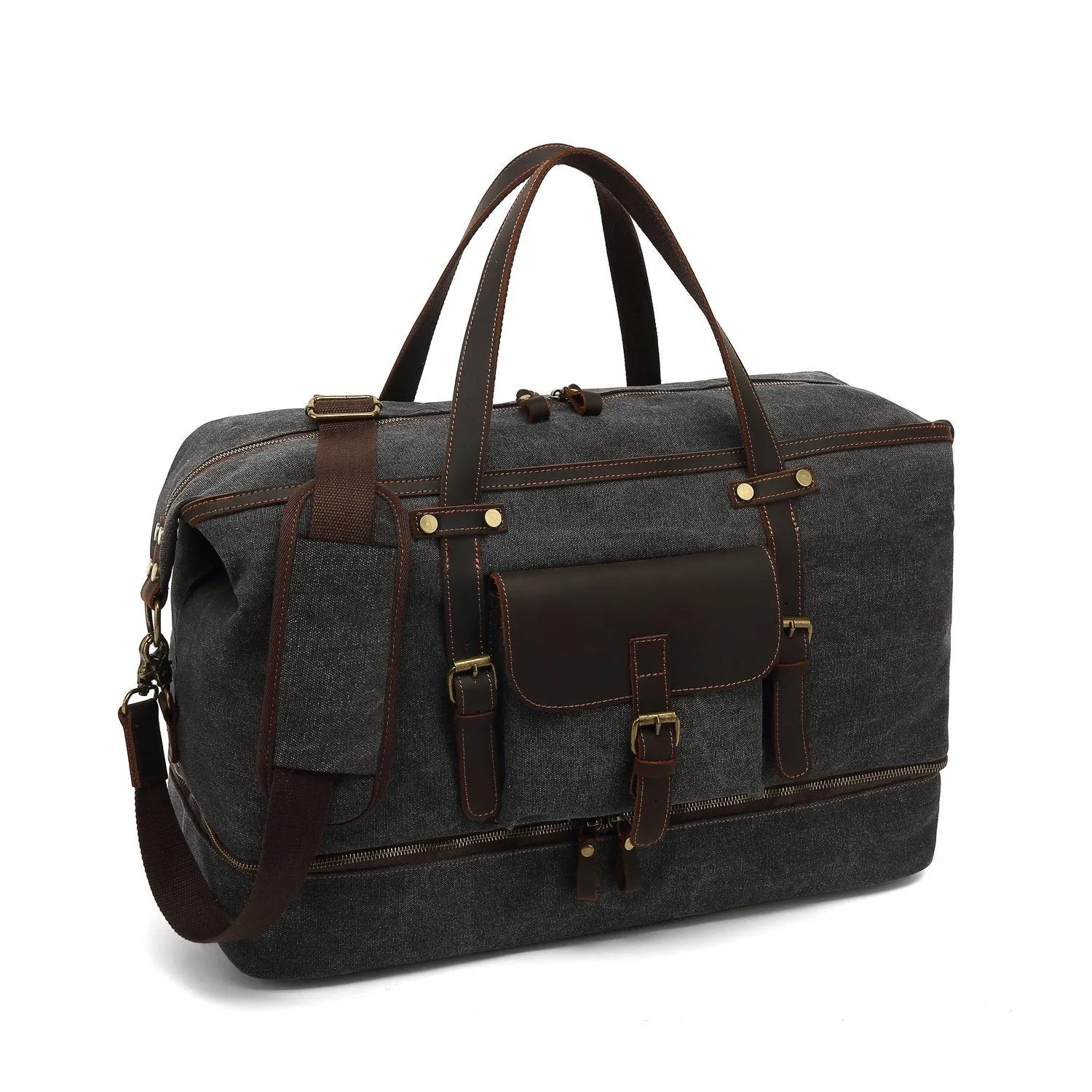 Vintage Canvas Duffle Bag: Stylish & Functional Travel Companion