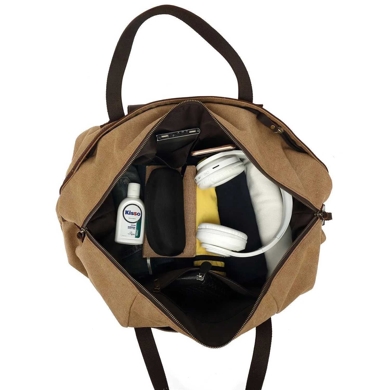 Vintage Canvas Duffle Bag: Stylish & Functional Travel Companion