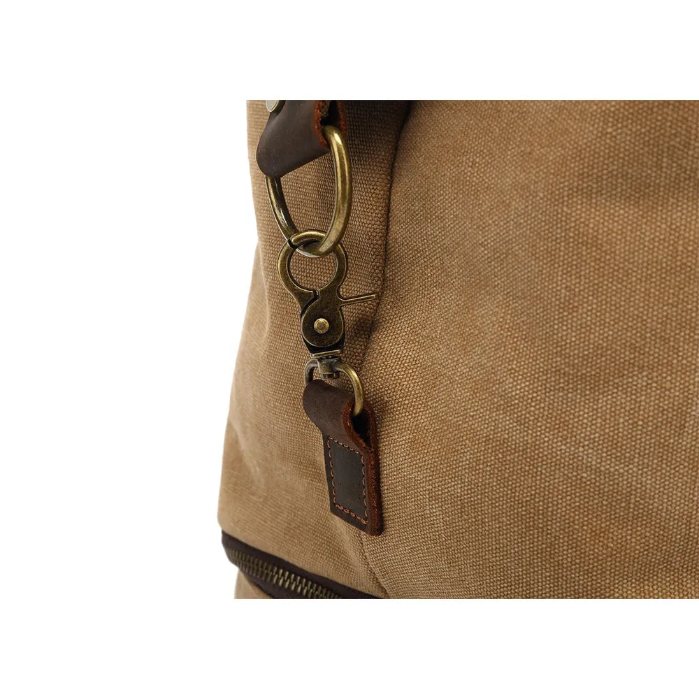 Vintage Canvas Duffle Bag: Stylish & Functional Travel Companion