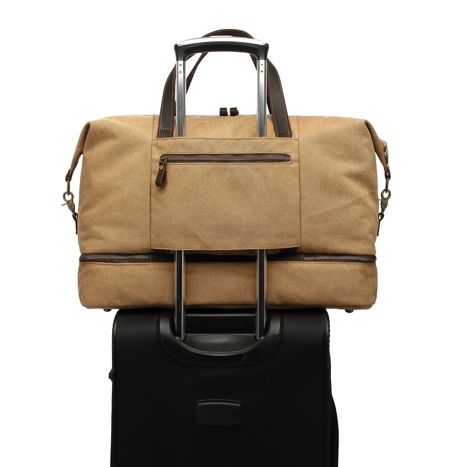 Vintage Canvas Duffle Bag: Stylish & Functional Travel Companion