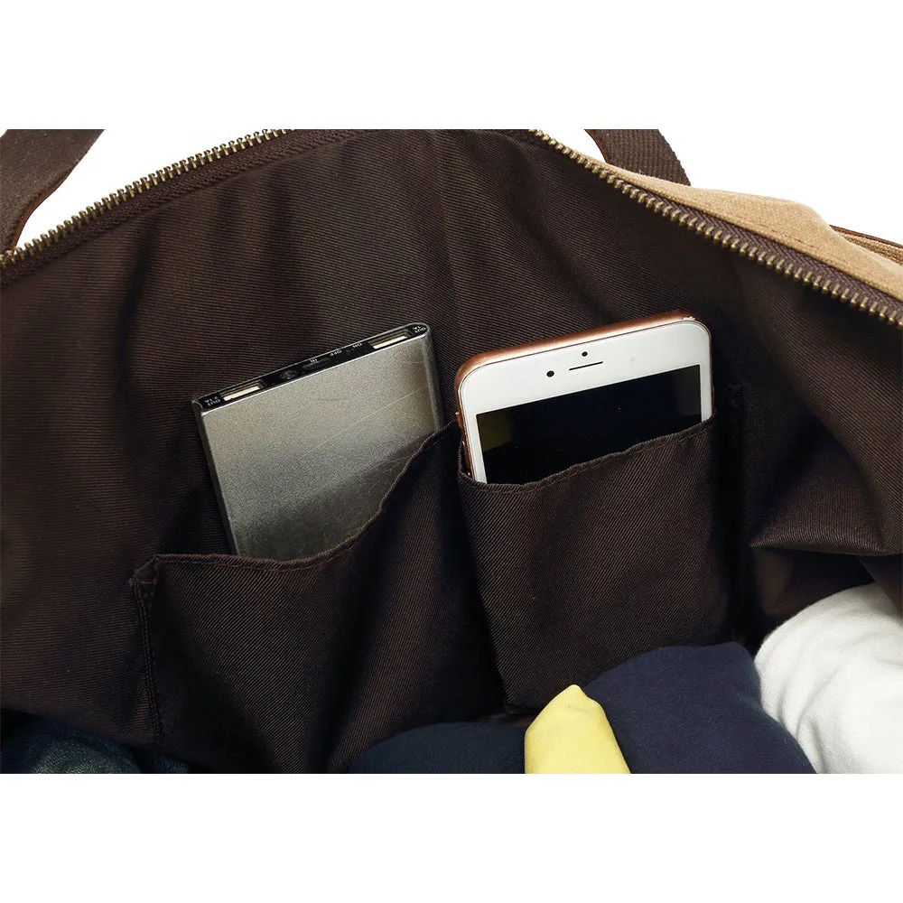 Vintage Canvas Duffle Bag: Stylish & Functional Travel Companion