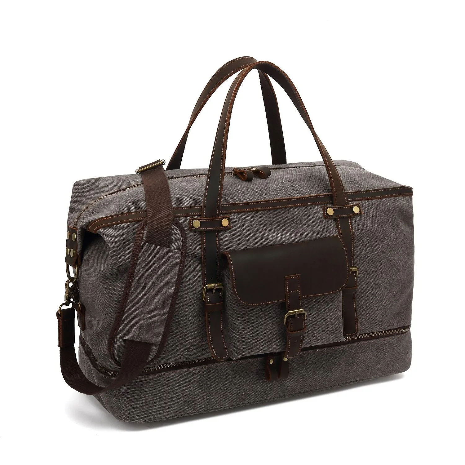 Vintage Canvas Duffle Bag: Stylish & Functional Travel Companion