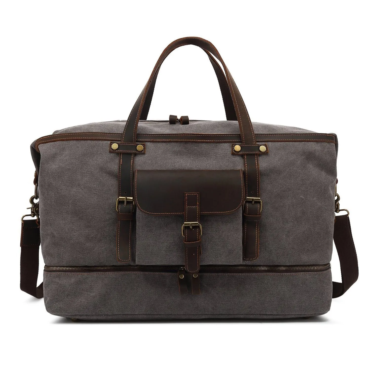 Vintage Canvas Duffle Bag: Stylish & Functional Travel Companion