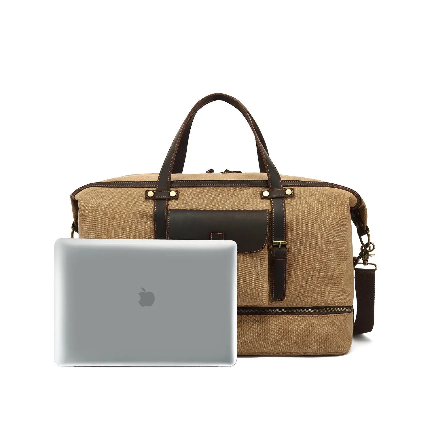Vintage Canvas Duffle Bag: Stylish & Functional Travel Companion