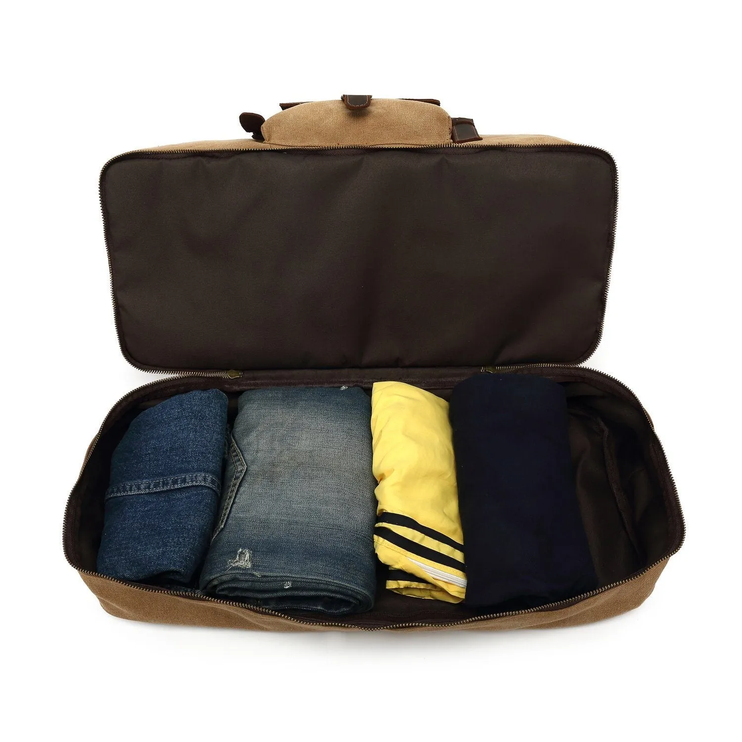 Vintage Canvas Duffle Bag: Stylish & Functional Travel Companion