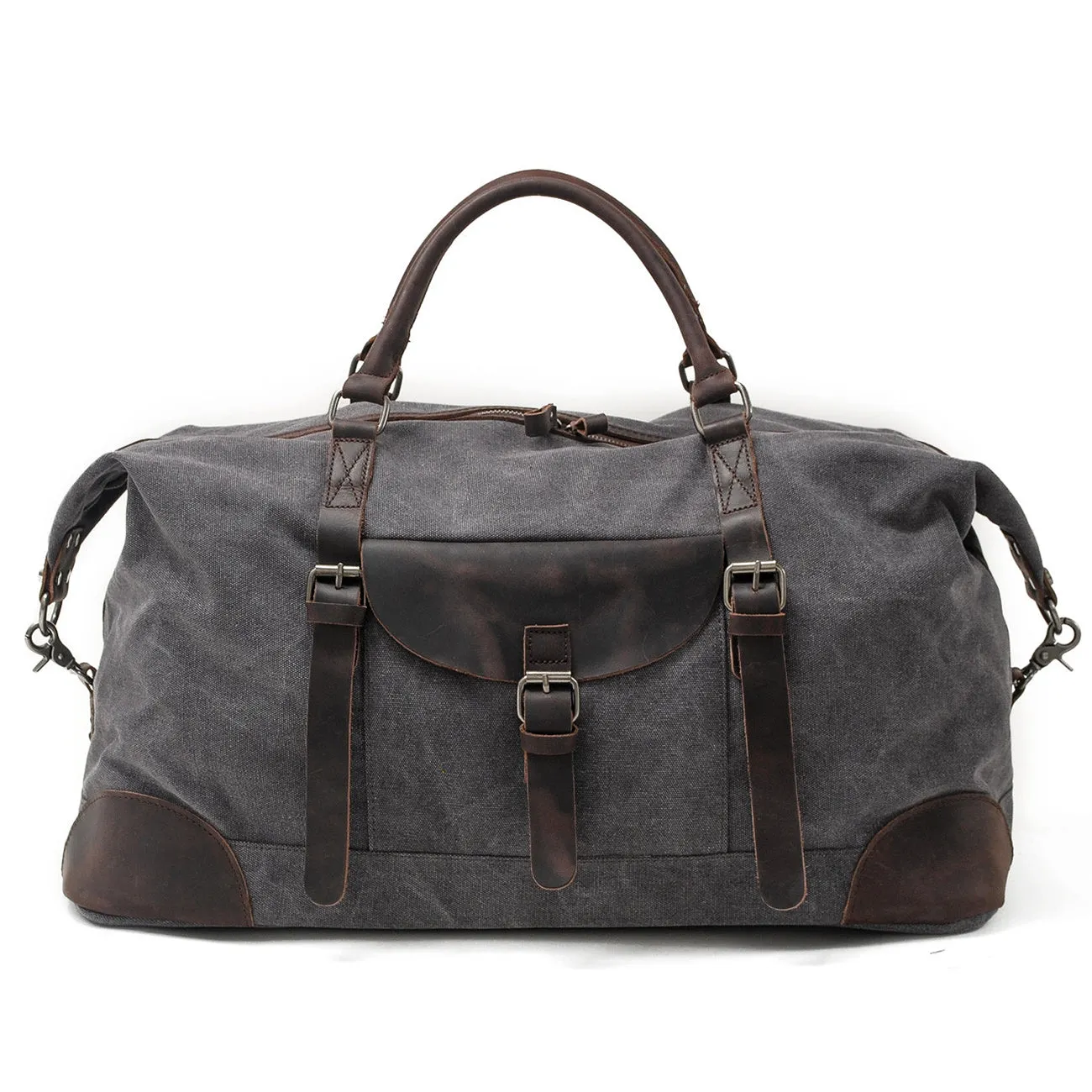 Vintage Canvas Overnight Bag: Stylish and Functional Travel Companion