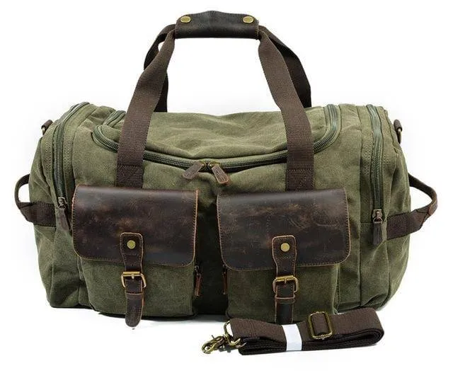 Vintage Duffle Bag for Travel