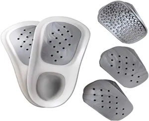 WalkFit Platinum Foot Orthotics Plantar Fasciitis Arch Support Insoles Relieve Foot Back Hip Leg and Knee Pain Improve Balance Alignment Over 25 Million Sold (Men 6-6.5 / Women 7-7.5)