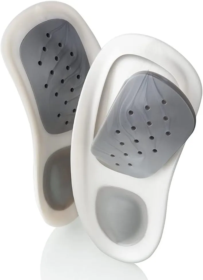 WalkFit Platinum Foot Orthotics Plantar Fasciitis Arch Support Insoles Relieve Foot Back Hip Leg and Knee Pain Improve Balance Alignment Over 25 Million Sold (Men 6-6.5 / Women 7-7.5)