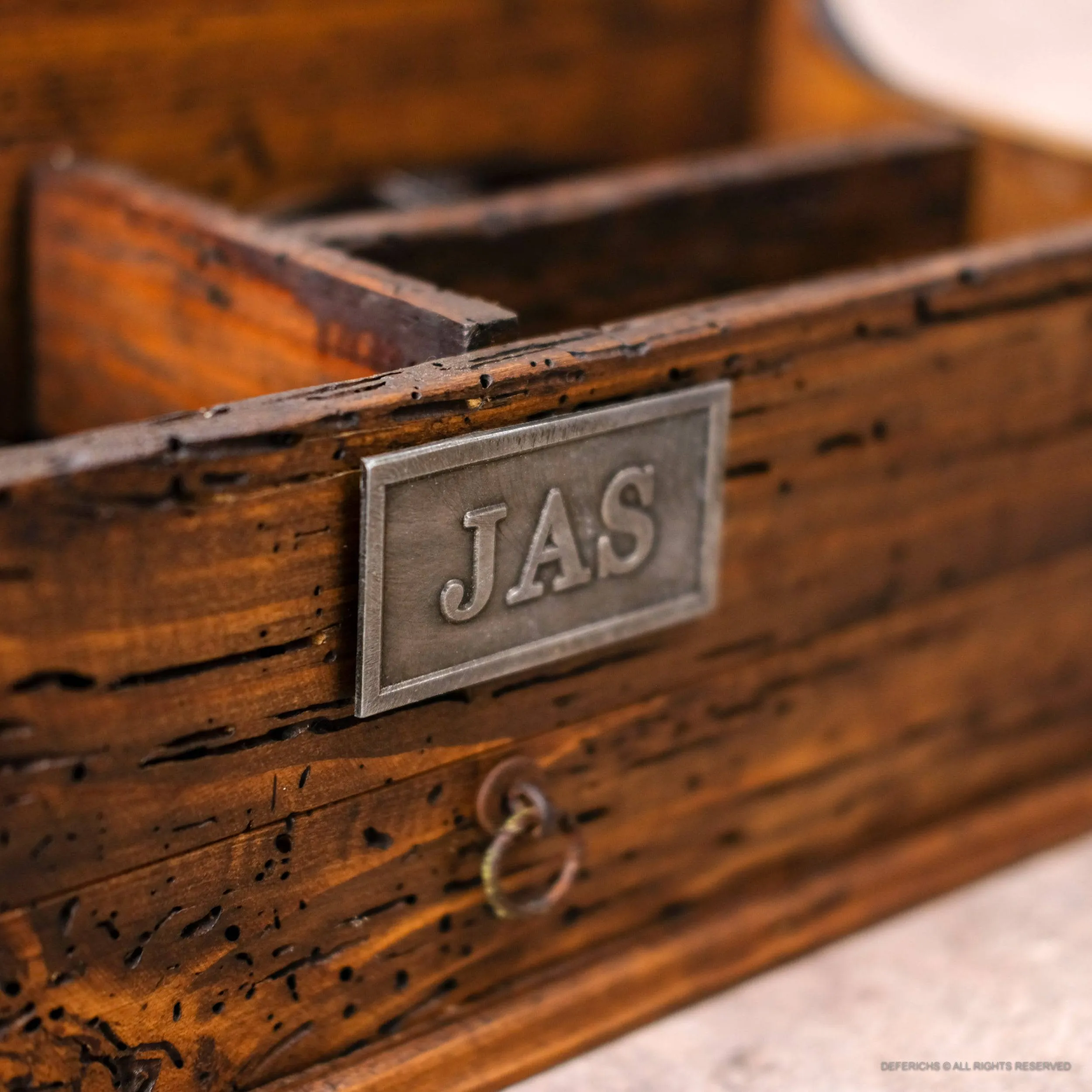 Watch Box Valet with Drawer for 5 Watches