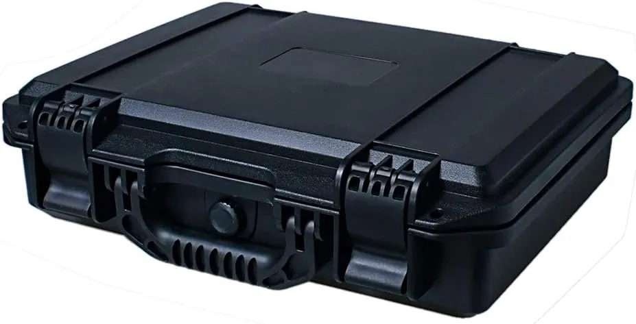 Waterproof Hard Case with DIY Customizable Foam Insert - 14 x 12 x 4in