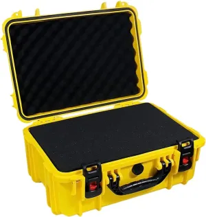 Waterproof Hard Shell Case with DIY Customizable Foam Insert 19 x 14 x 8in